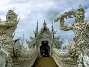 Tajlandia, Biała Świątynia, Wat Rong Khun, Prowincja Chiang Rai