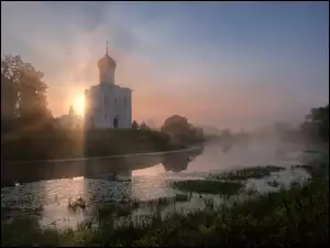 Kościół Wstawiennictwem Matki Boskiej nad rzeką Nerl w Bogolubovie w Rosji