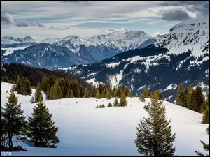 Zima w Alpach Alpy Glarneńskich