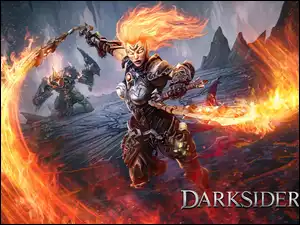 Plakat reklamujący grę wideo Darksiders III