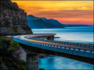 Most nad oceanem w Australii