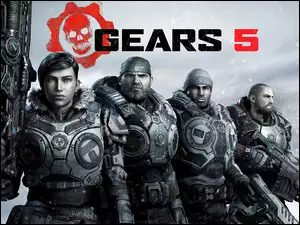 Gears 5, Broń, Gears of War, Gra, Wojownicy