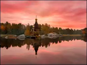 Świątynia Andrzeja Apostoła w obwodzie kaliningradzkim w Rosji