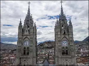Katedra, Ekwador, Kościół, Bazylika del Voto Nacional, Quito