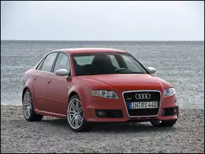 RS4, Czerwone, Audi