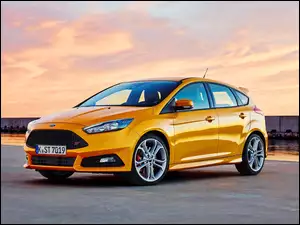 2019, Żółty, Ford Focus ST