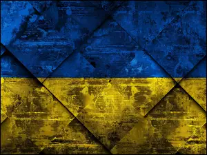Graficzna flaga Ukrainy