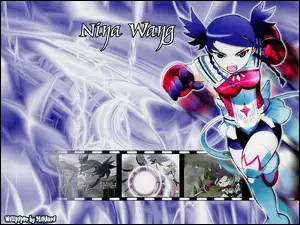 Mai Otome, kobieta, ninja, wang