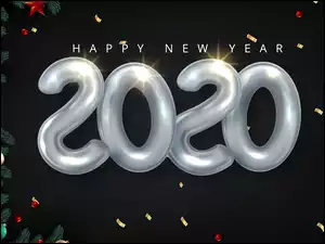 2020, Bombki, Nowy Rok