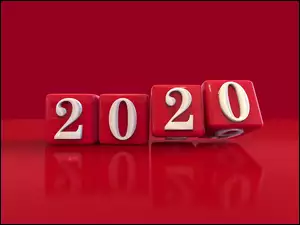2020, Czerwone, Kostki