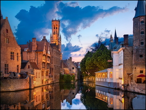 Belgijskie miasto Brugia