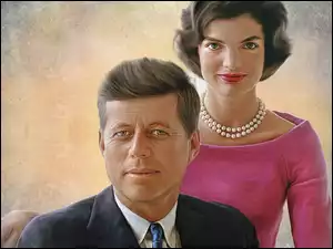 Jacqueline Kennedy Onassis i John F Kennedy