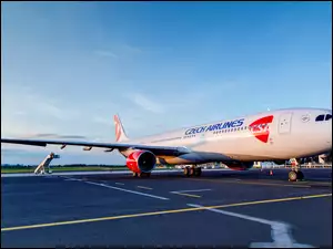 Czech Airlines, Samolot, Airbus A330, Linie lotnicze