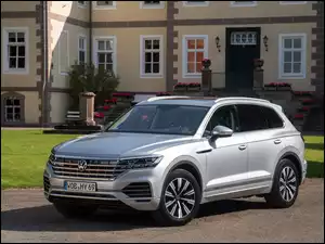 2020, Srebrny, Volkswagen Touareg