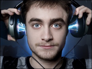Aktor, Daniel Radcliffe, Słuchawki, Zarost