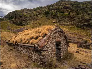 Kamienny dom w Narodowy Park Przyrody w Andora