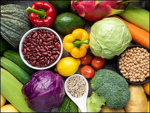Zdrowe warzywa pełne witamin
