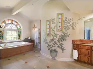 Łazienka w ładnym stylu