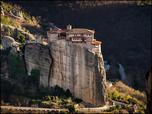 Klasztor Rousanou w greckich Meteorach