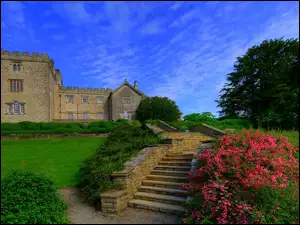 Zamek Sizergh w Anglii