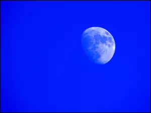 Niebo, Księżyc, Niebieskie