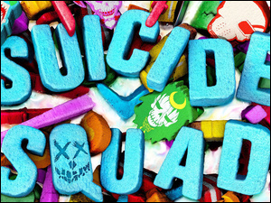 Suicide Squad, Logo, Legion Samobójców, Film, Kolorowe