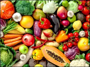 Zbiory sezonowych warzyw i owoców