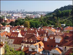 Budynki, Czechy, Praga, Miasto