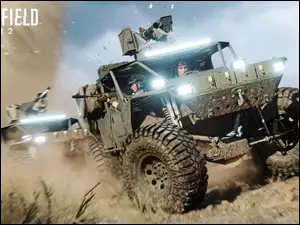 Żołnierze w czołgu w grze Battlefield 2042