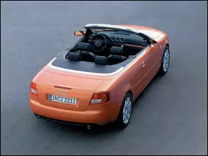 Cabrio, Pomarańczowe, Audi A4
