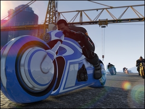 Wyścigi motocyklowe w grze Grand Theft Auto V
