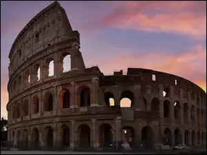 Włochy, Koloseum, Amfiteatr Flawiuszów, Rzym