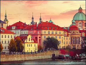 Miasto Praga w Czechach