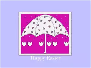 Parasol, Happy Easter