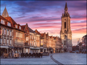 Miasto Tournai w Belgii
