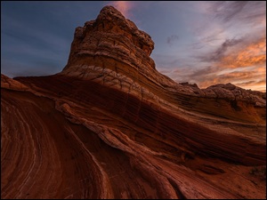 Vermilion Cliffs, Stany Zjednoczone, White Pocket, Skały, Arizona