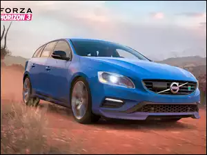 Volvo V60 T6 Polestar z gry Forza Horizon 3
