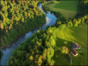 Rzeka Sava w Słowenii