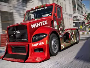 Ciężarówka DMG Colossus w grze Grid Legends