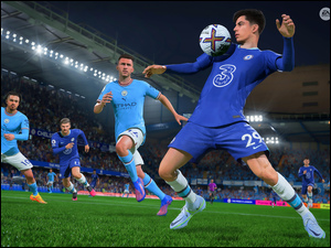 Wieczorny mecz z gry FIFA 23