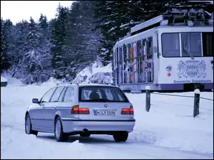 BMW 5, Zima, E39, Kombi