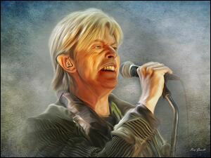 Brytyjski piosenkarz rockowy David Bowie