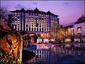 Tajlandia, Basen, Hotel, Chiang Mai