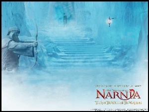 łuk, The Chronicles Of Narnia, dziecko, schody, rycerz
