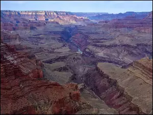 Grand Canyon, Stany Zjednoczone, Park Narodowy Wielkiego Kanionu, Kanion, Arizona