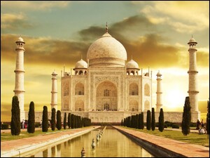 TadĹş Mahal, Indie, Agra, Mauzoleum