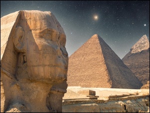 Piramidy, Egipt, Monumenty, Sfinks