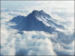 Góry wśród chmur
