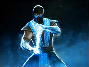 Sub Zero-lodowy wojownik ninja z serii gier komputerowych Mortal Kombat