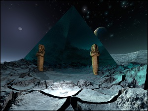 Mumie, Piramida